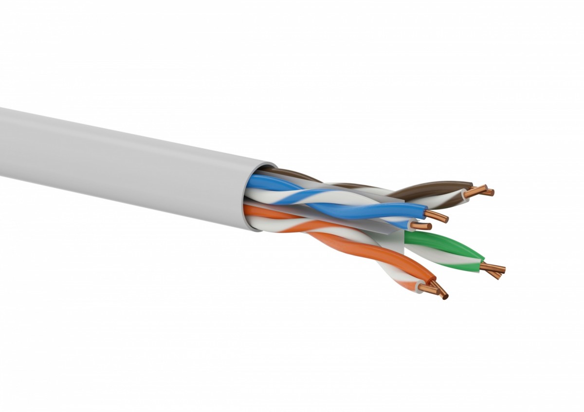 Krútená dvojlinka UTP 4x2 vodič kat. 6 PVC Q-LANTEC 305 m